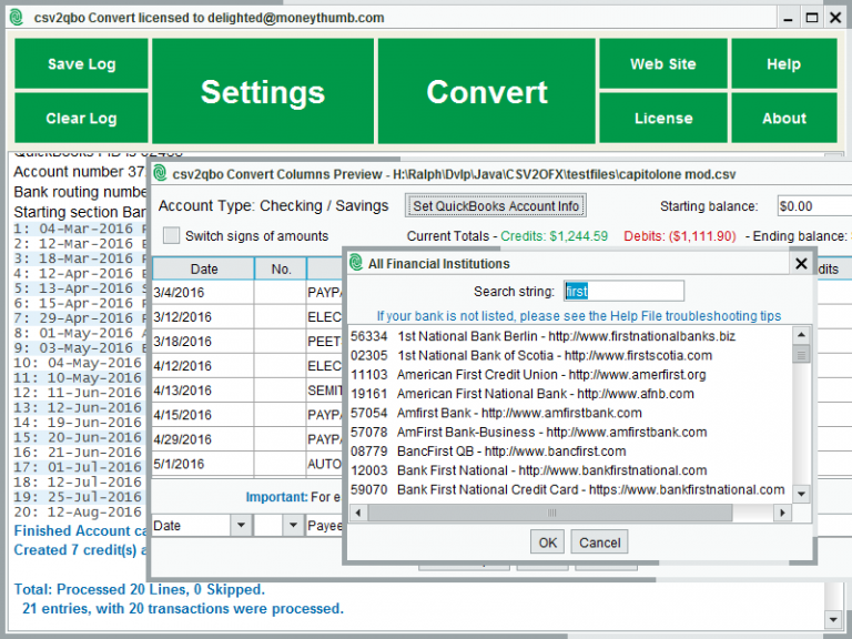 will quicken import microsoft money 2007 files