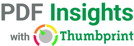 PDF Insights with Thumbprint Technology