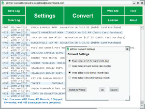 convert csv to ofx qfx qif