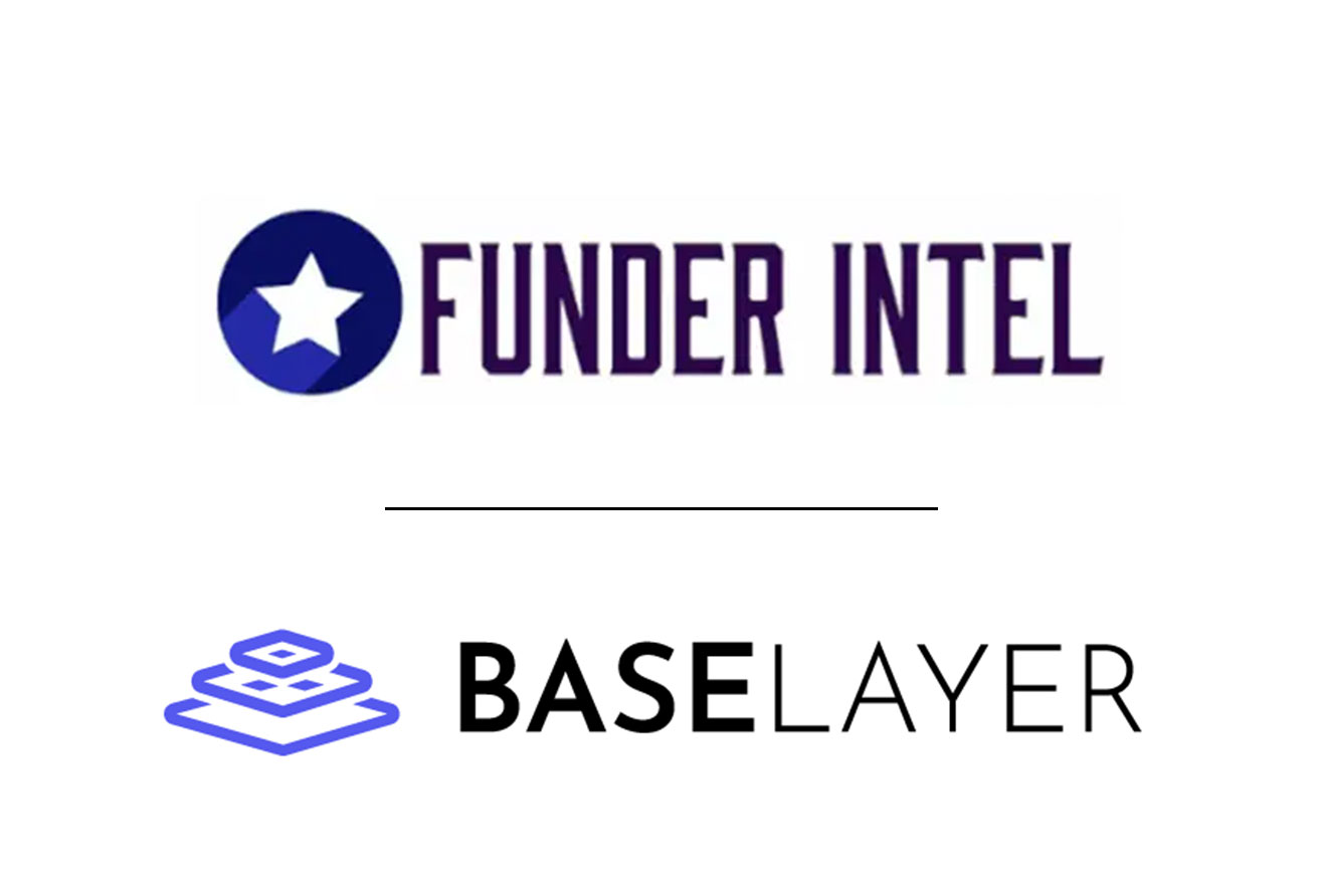 Funder Intel and Baselayer Logos