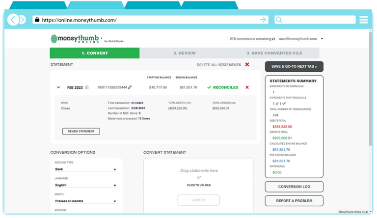 Financial File Converters for Lenders - MoneyThumb